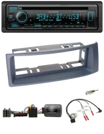 Kenwood Bluetooth DAB CD Lenkrad USB Autoradio für Renault Scenic Megane 1996-20