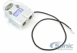 Stinger SHT301 Battery Terminal w/ 1/0 or 4 GA Outputs and Digital Volt Meter