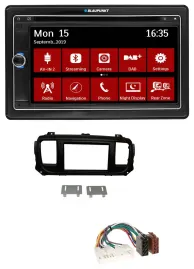Автомагнитола для Toyota Proace Verso Blaupunkt 2-DIN Bluetooth, DAB, USB, DVD, MP3 (с 2020)