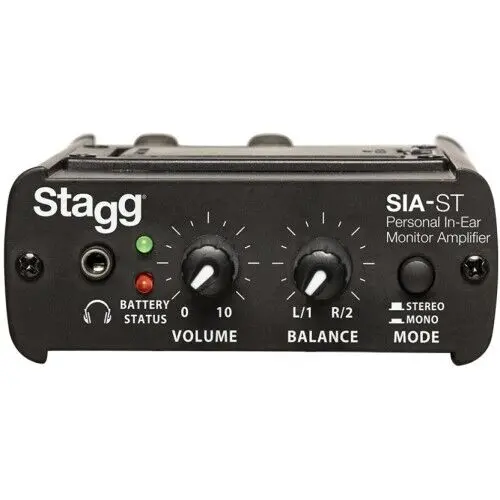 STAGG SIA-ST In-Ear-Monitor Verstärker | Neu