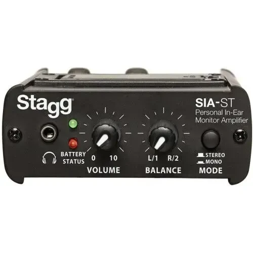 Усилитель для наушников для in-ear мониторинга Stagg SIA-ST
