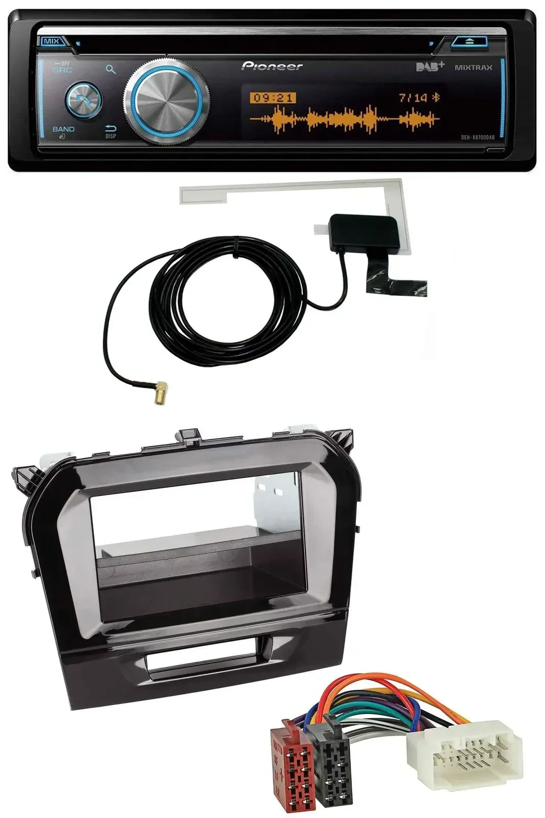 Автомагнитола Pioneer Bluetooth DAB MP3 USB CD для Suzuki Vitara (с 2015)