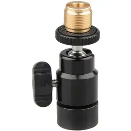 CAMVATE Ball Head Mount with 5/8"-27 M to F Thread for Microphone Shock Mount