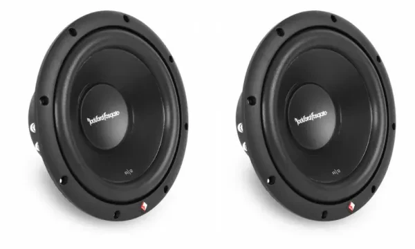 2) Rockford Fosgate Prime R2D4-10 1000W Car Audio Subwoofer Bundle Package