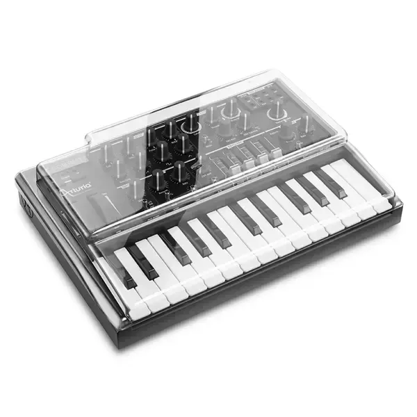 Защитная крышка для музыкального оборудования Decksaver Arturia MicroBrute Transparent