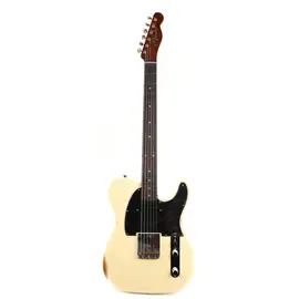 Электрогитара Fender Custom Shop HS Telecaster Custom Relic Faded Aged Vintage White