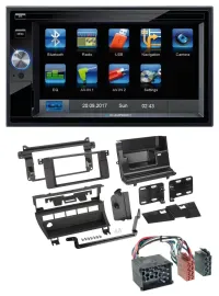 Blaupunkt SD Bluetooth 2DIN MP3 USB AUX Autoradio für BMW 3er 1999-2001 5 Schalt
