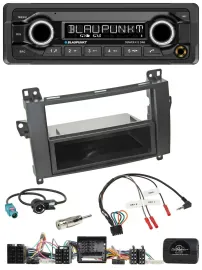 Blaupunkt Bluetooth DAB Lenkrad USB Autoradio für Mercedes Vito Viano W639 Audio
