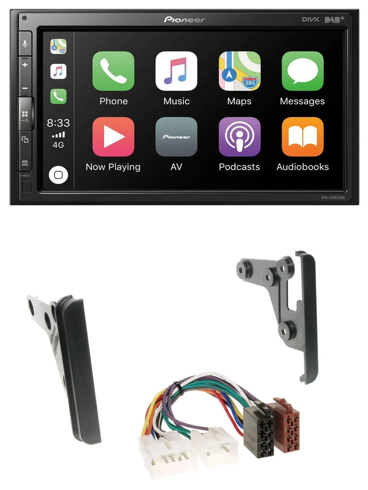 Pioneer USB MP3 DAB 2DIN Bluetooth Autoradio für Toyota Tundra Celica FJ