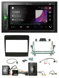 Pioneer 2DIN Lenkrad DAB USB Bluetooth Autoradio für Porsche 911 11-17 Soundsyst