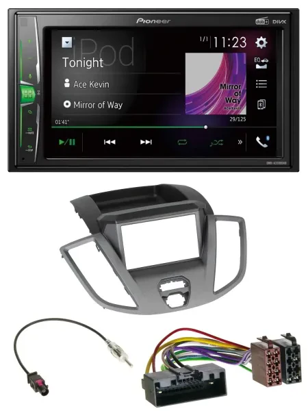 Pioneer 2DIN MP3 DAB USB Bluetooth Autoradio für Ford Transit V363 2014-2018