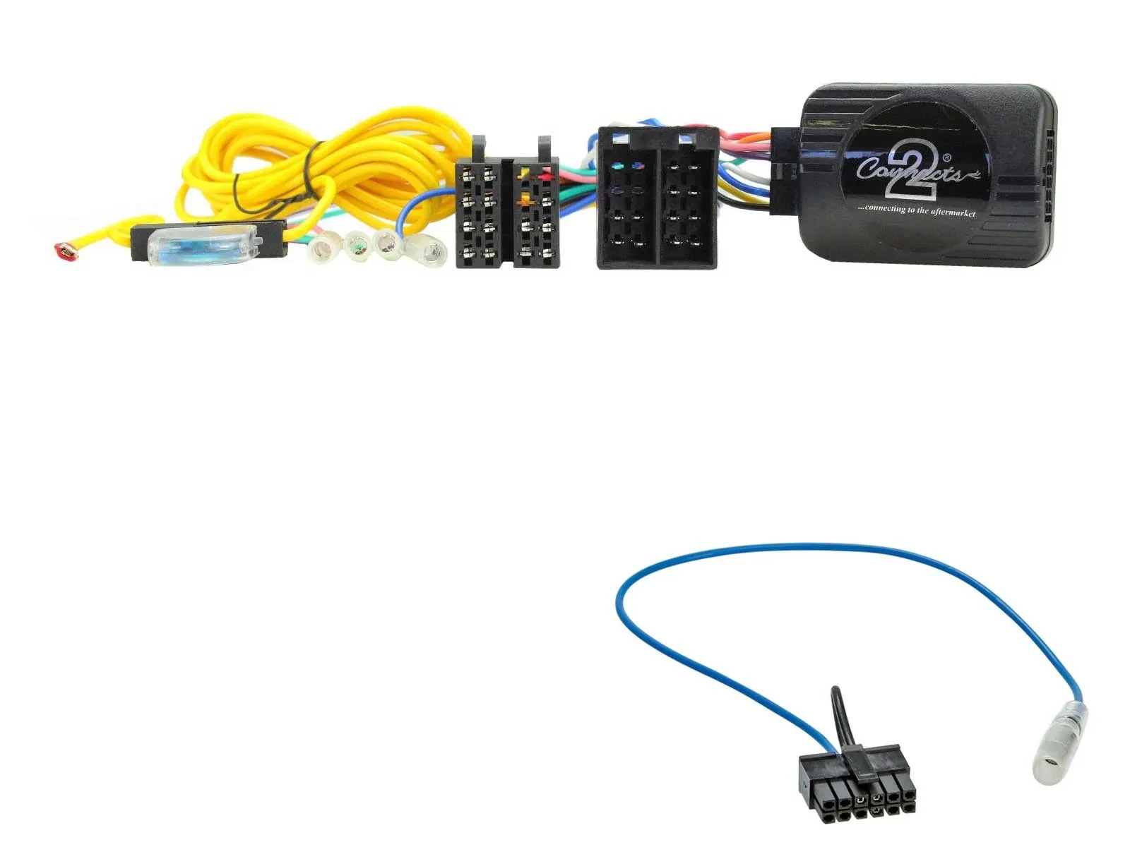 Connects2 CAN-Bus- Lenkradadapter für Mercedes Vito ab 15 Audio 15 ISO Kenwood 4