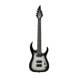 Jackson Pro Plus Misha Mansoor Juggernaut HT7 Silverburst Sparkle Guitar