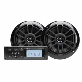 Автомагнитола MB Quart MDR2.0S2B с 6.5" динамиками, черный (набор)