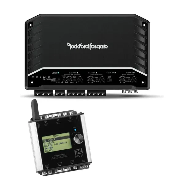 Rockford Fosgate R2-750X5 | 5-Channel Full Range Amplifier with DSP