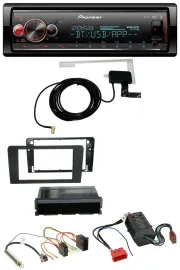 Pioneer Bluetooth DAB USB MP3 Autoradio für Audi A3 8P 03-06 Symphony Bose Aktiv