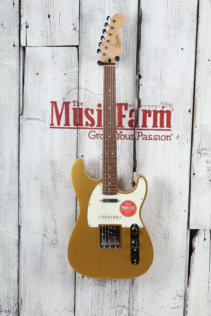 Электрогитара Squier by Fender Paranormal Custom Nashville Stratocaster Aztec Gold