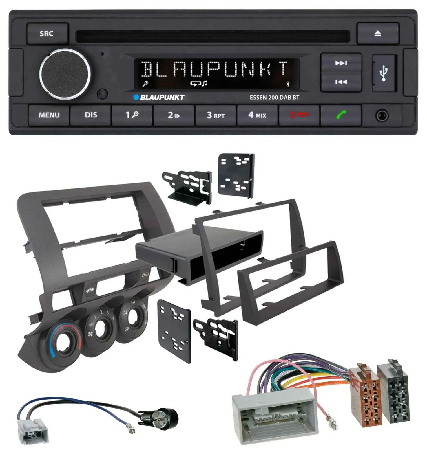 Blaupunkt USB MP3 Bluetooth DAB CD Autoradio für Honda Fit 06-07 nur US-Importe