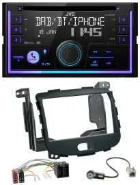 Автомагнитола для Hyundai i10 (2008–2013) JVC 2 DIN, CD, MP3, USB, DAB, Bluetooth