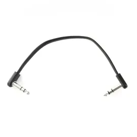 Patchkabel Stereo 20cm Schwarz PVC-Ummantelung Sauerstofffreies Kupfer