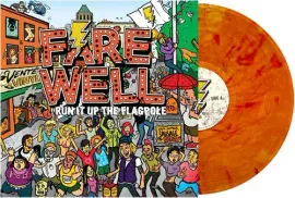 Виниловая пластинка Farewell - Run It Up The Flagpole [New Vinyl LP] Colored Vinyl, Orange