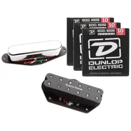 Seymour Duncan 11208-33 Set, Little'59  Vintage Stack Tele w/ 3 Sets of Strings