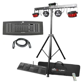 Chauvet DJ GigBAR 2 Complete Effect Light System w ADJ DMX Operator Controller