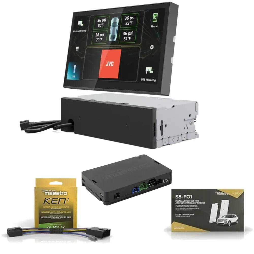 JVC KW-Z800AW Direct Fit Digital Receiver Package