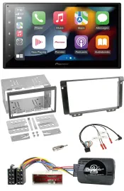 Автомагнитола Pioneer 2DIN, DAB, Bluetooth, USB для Land Rover Freelander 2004-