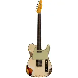 Электрогитара Fender Custom Shop LE '60 Telecaster Custom Heavy Relic Aged Olympic White/ C Brst
