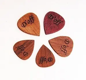 Медиаторы из палисандра Doff DPICK-01R