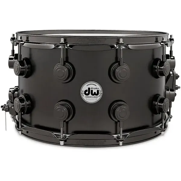 Малый барабан DW Collectors Brass 14x8 Satin Black