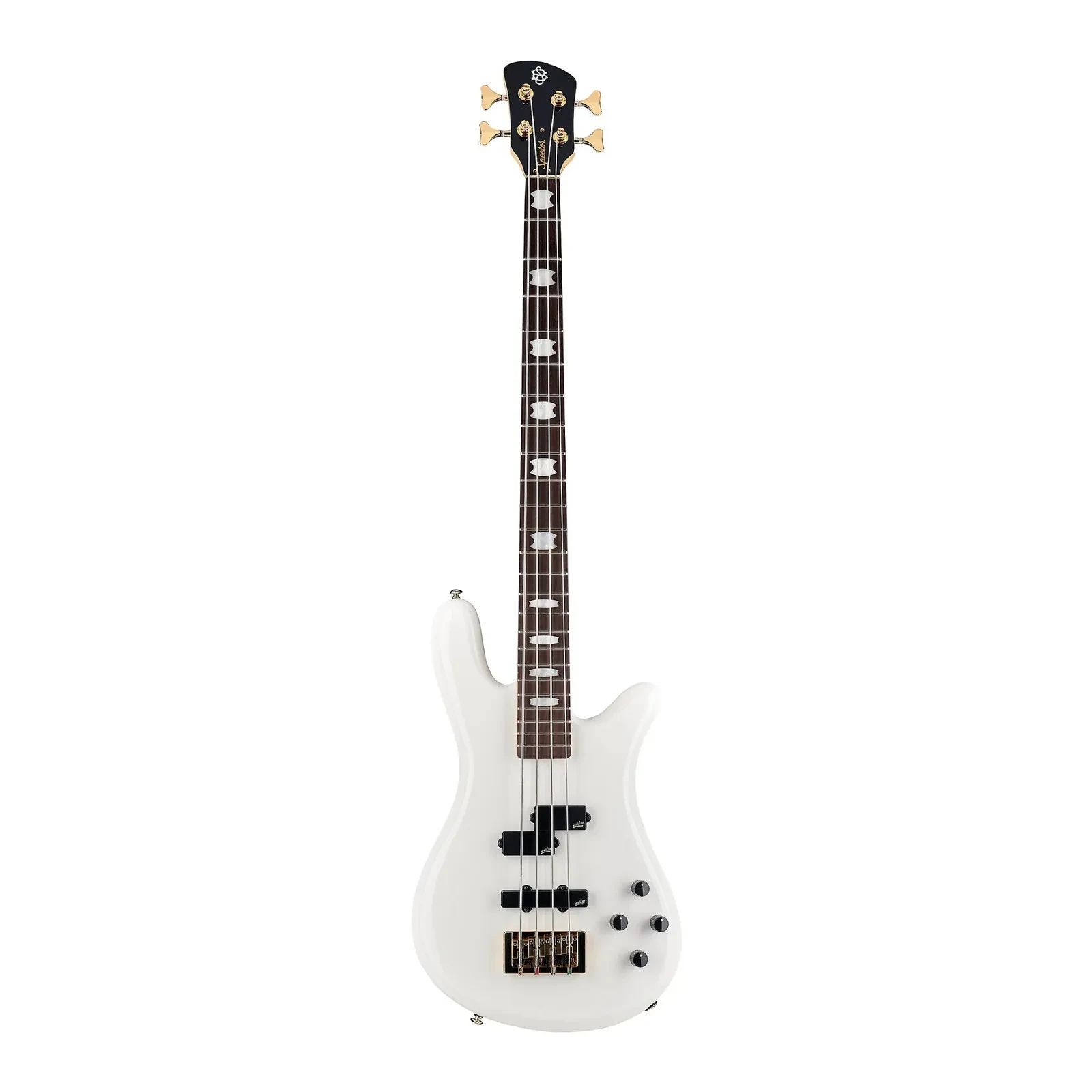 Spector Icon NS-2 Bolt-On 4-String Electric Bass Guitar (White Gloss)