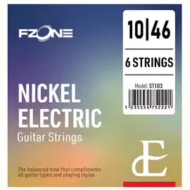 Струны для электрогитары FZONE ST103 Nickel 10-46