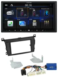 Автомагнитола для Toyota RAV4 (с 2013) Alpine 2-DIN, Bluetooth, DAB, USB, MP3