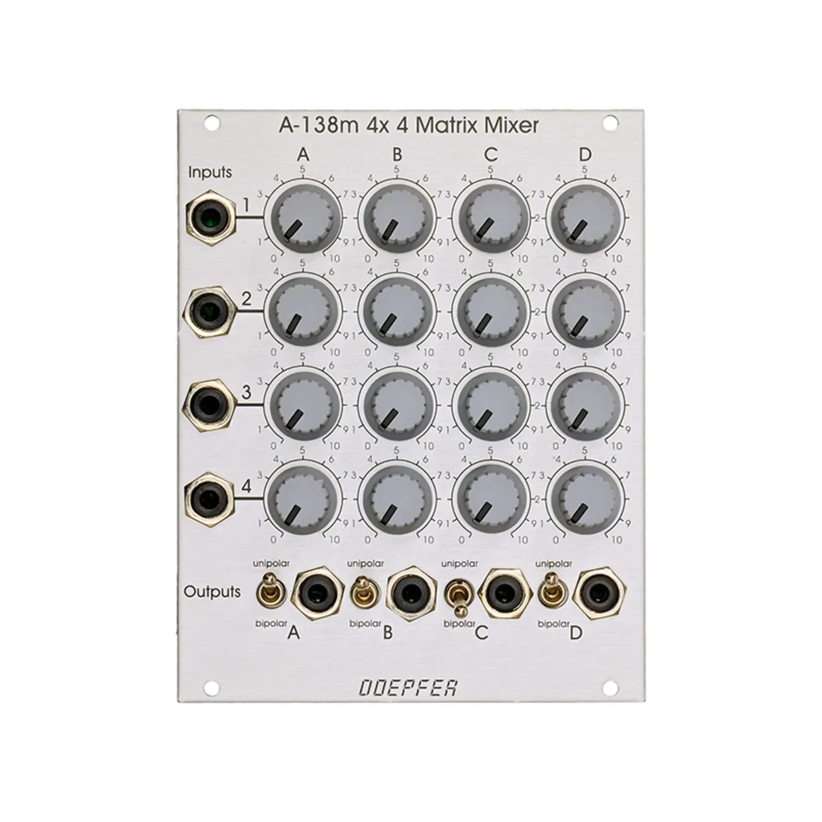 Модульный студийный синтезатор Doepfer A-138m Matrix Mixer