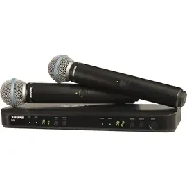 Микрофонная радиосистема Shure BLX288/B58 Wireless Dual Vocal System W/Two BETA Handheld Transmitters H11