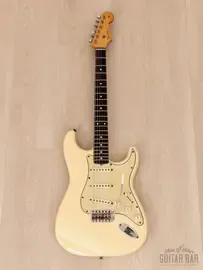 Электрогитара Fender Stratocaster SSS Olympic White w/case USA 1961