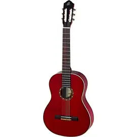 Классическая гитара Ortega Family R121LWR Left-Handed Transparent Wine Red