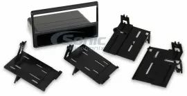 American International NDK736 Single/Double DIN Black Dash Kit for Select Nissan