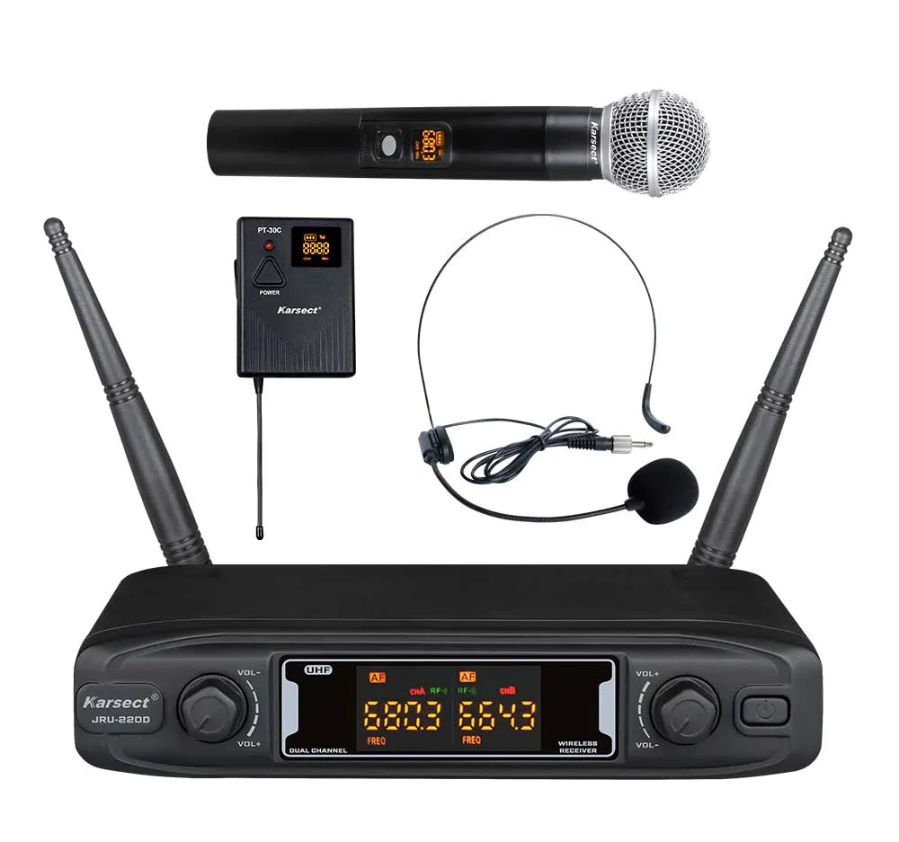Радиосистема KARSECT JRU-220D/HT-18C-1шт + 1PT-30C/HT-11A