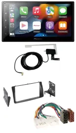 Pioneer MP3 USB Bluetooth DAB 2DIN Autoradio für Toyota Corolla E12U/E12J 2001-2