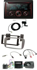 Pioneer 2DIN Lenkrad DAB USB CD Bluetooth Autoradio für Ford Mondeo S-Max 2007-1