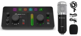 Микшер для стриминга MACKIE MainStream (набор) HDMI/XLR/1/4"/USB-C с микрофоном RCM01