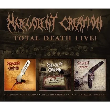 MALEVOLENT CREATION - Total Death Live! (3CD)