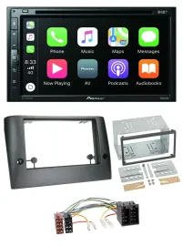 Автомагнитола Pioneer 2-DIN, DVD, DAB, Bluetooth, USB, MP3 для Fiat Stilo (с 2005)