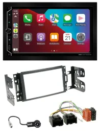 Автомагнитола ESX 2DIN DAB USB MP3 Bluetooth для Chevrolet Corvette/Uplander (2005–2013)