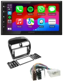 Kenwood MP3 USB DAB 2DIN Bluetooth Autoradio für Mitsubishi SpaceStar Mirage ab