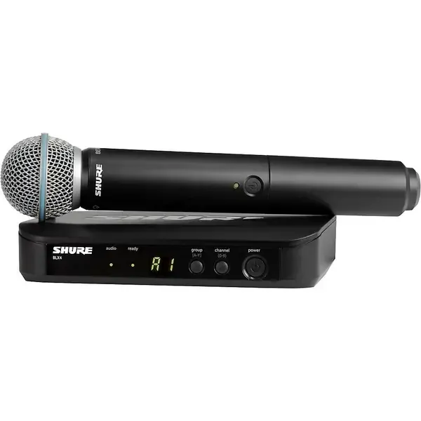 Микрофонная радиосистема Shure BLX24/B58 Handheld Wireless System With BETA 58A Capsule Band H10