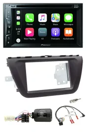 Pioneer Lenkrad USB DVD Bluetooth DAB 2DIN Autoradio für Suzuki SX4 ab 2013